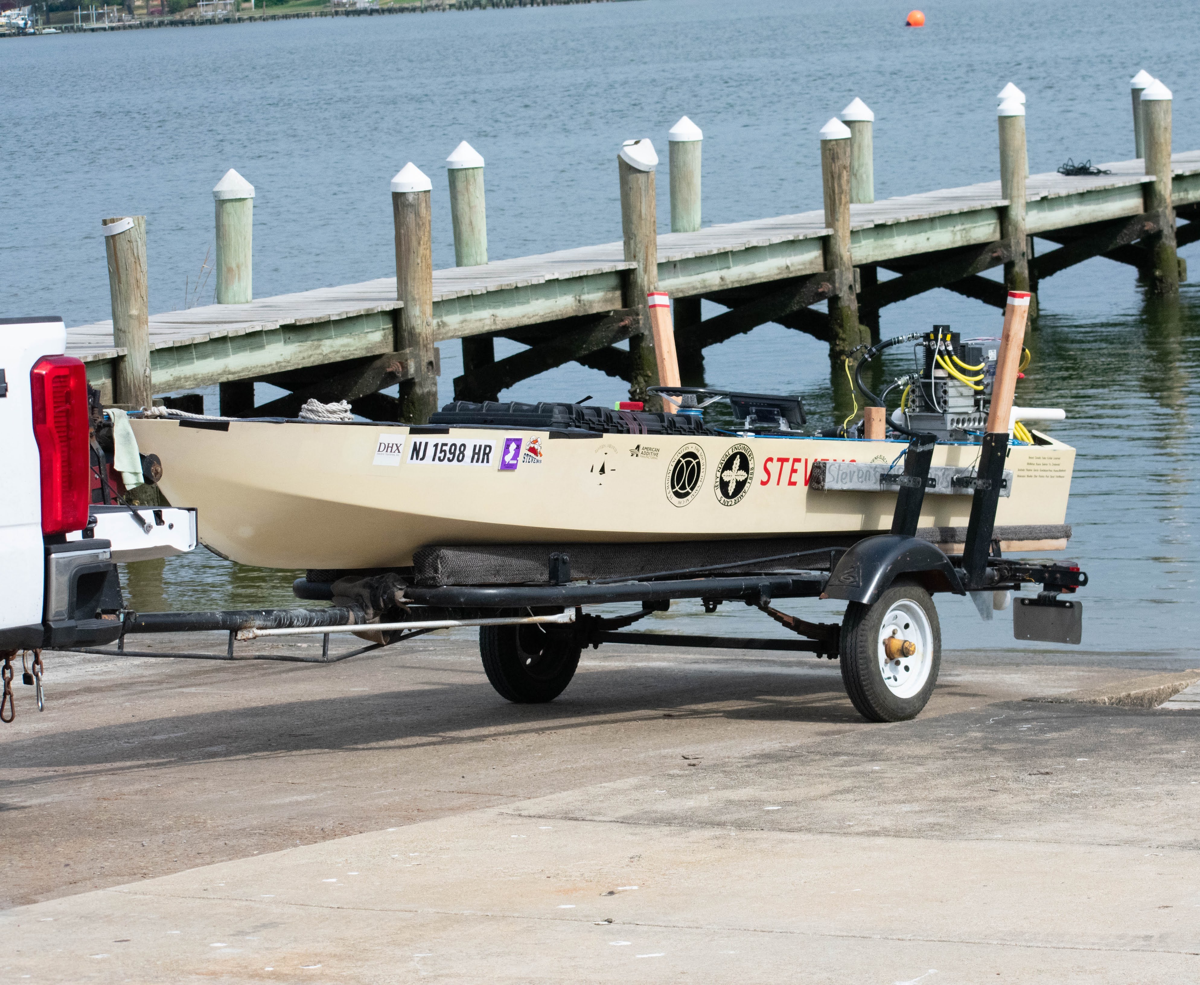 Manned Vessel in water